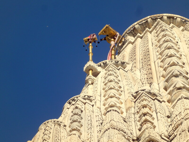 Ornate Temple Spire