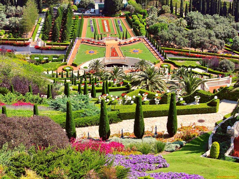 Ornate Terraced Garden
