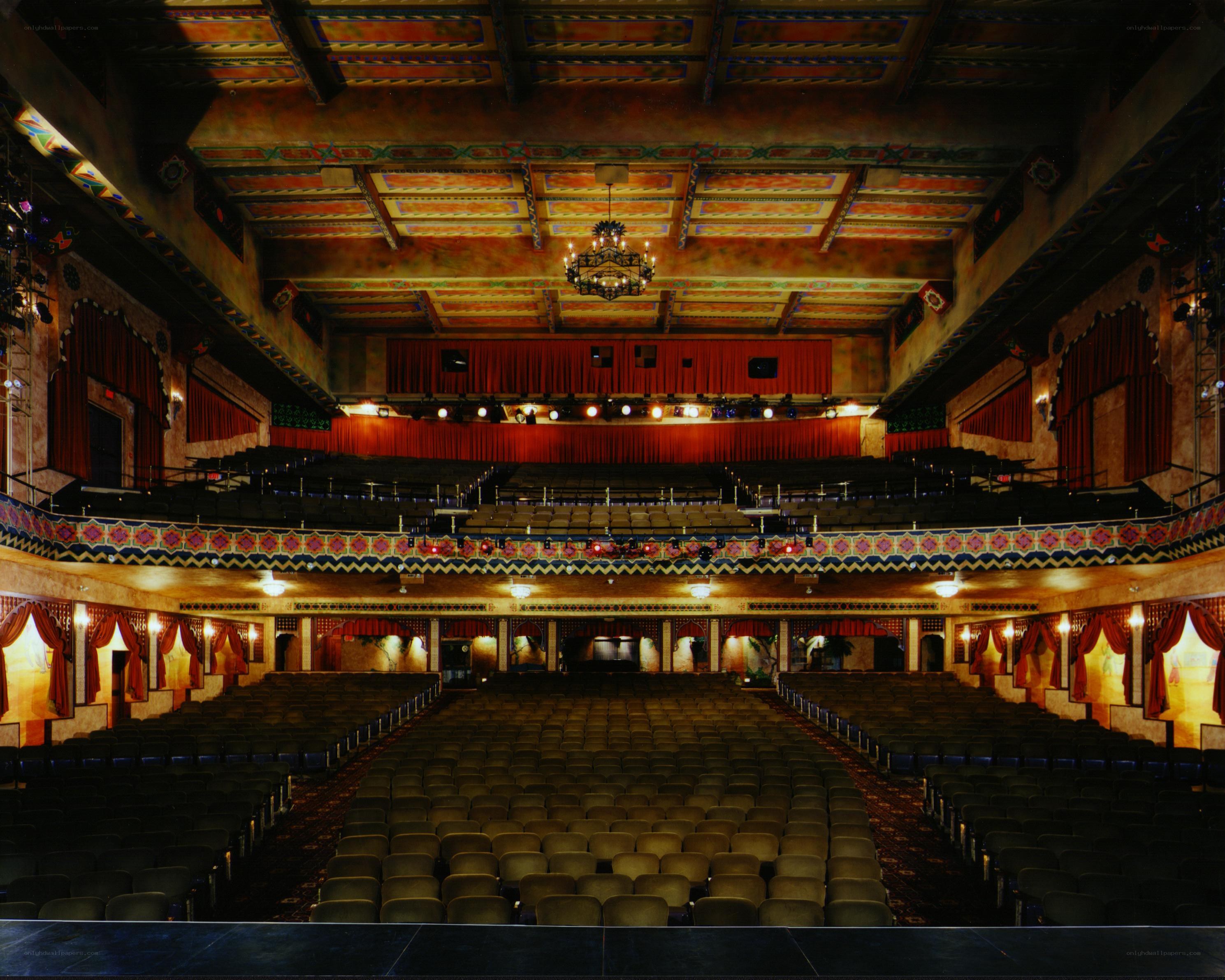 Ornate theater interior