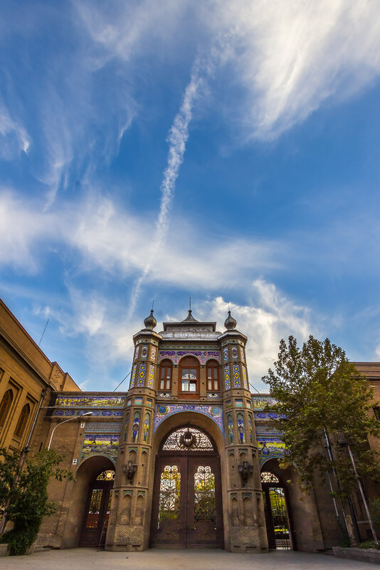 Ornate Tiled Gateway