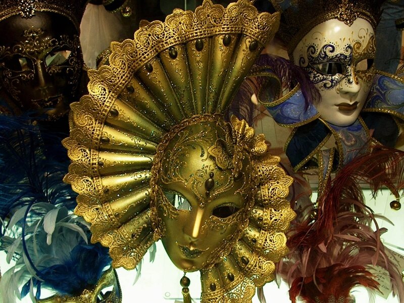 Ornate Venetian Masks