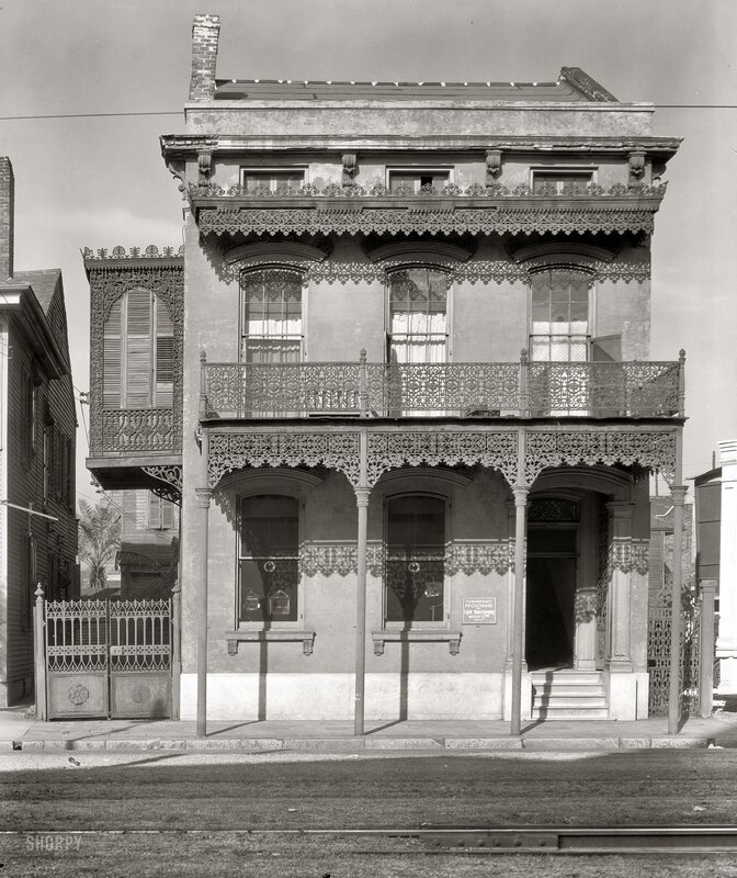 Ornate Victorian house in New Orleans