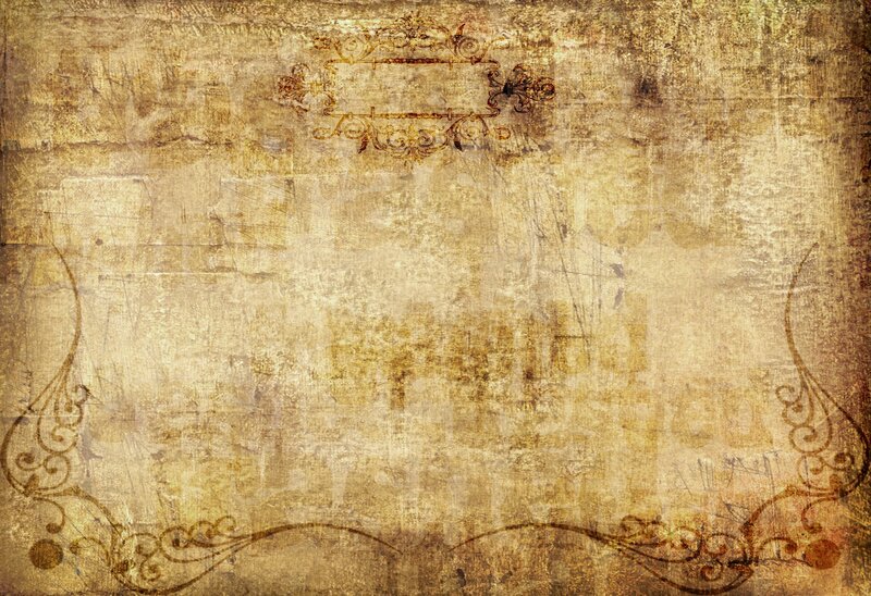 Ornate Vintage Background — Brown