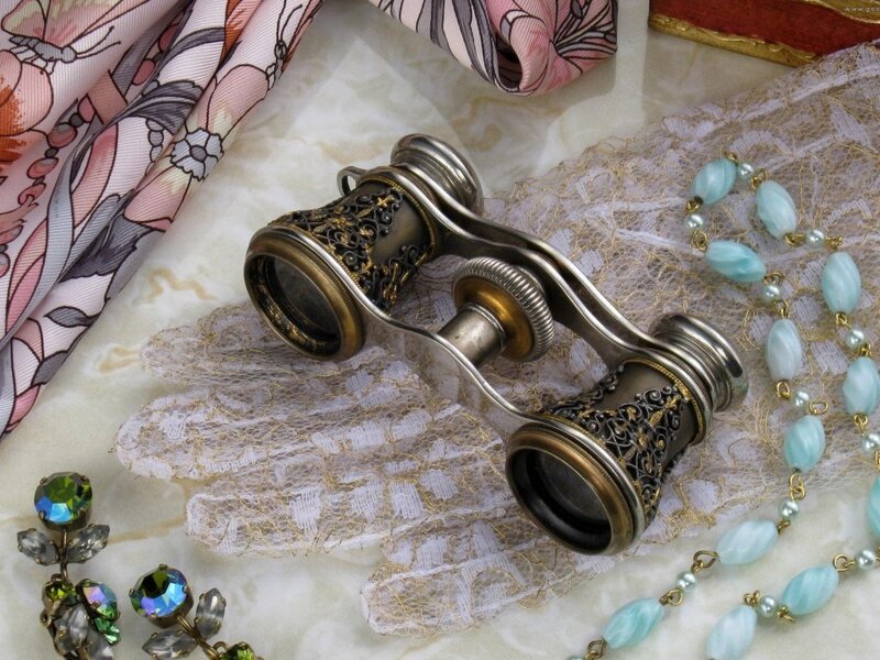 Ornate Vintage Binoculars