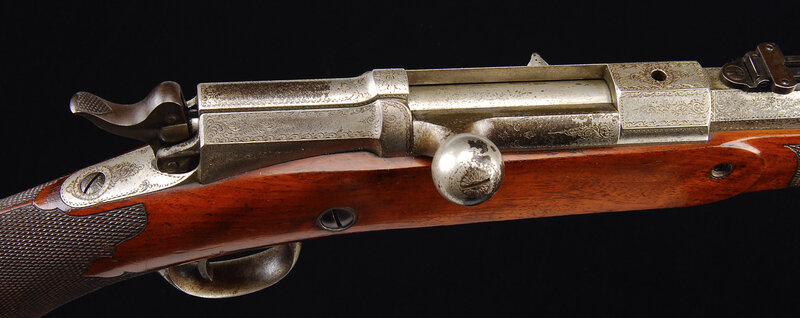 ornate vintage rifle