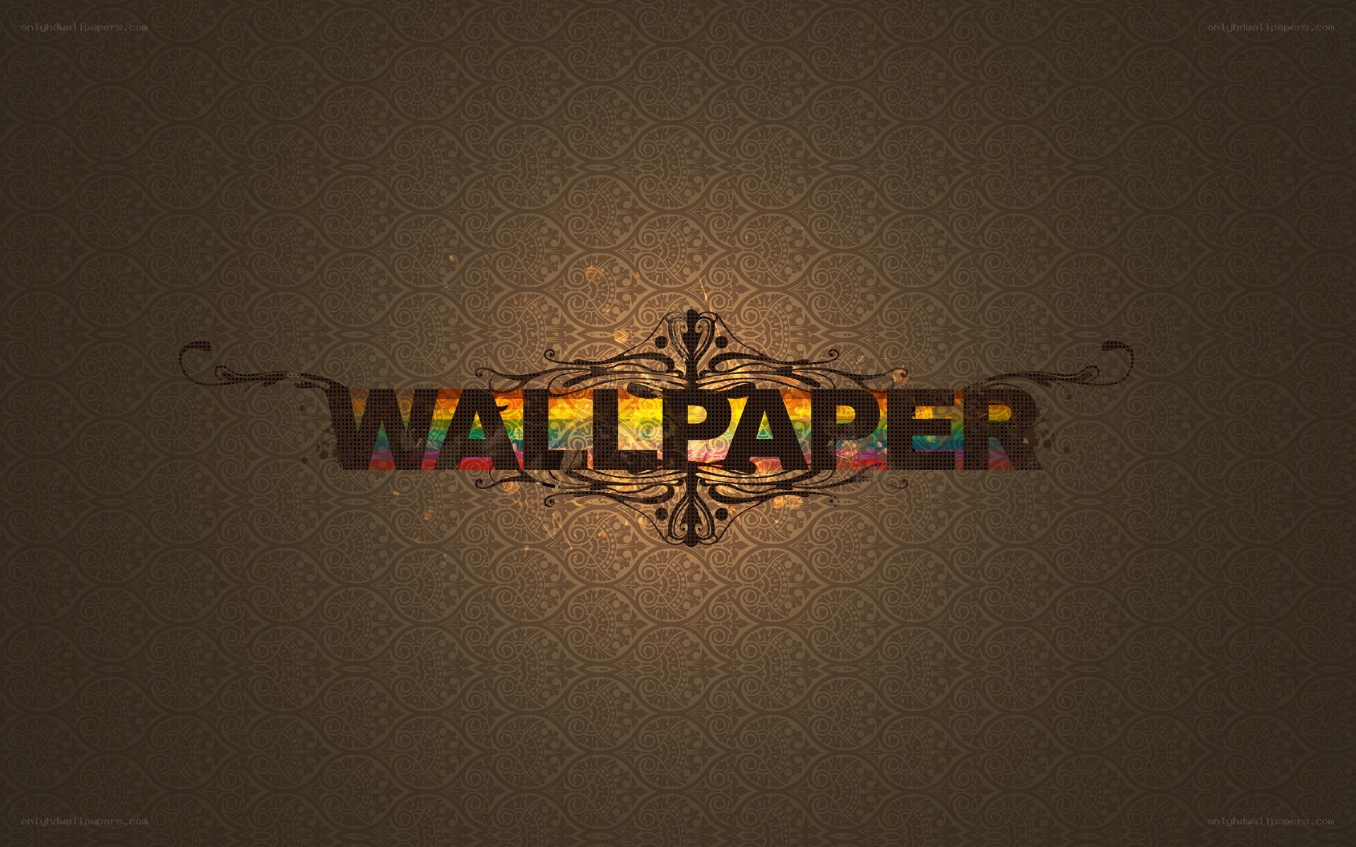 ornate wallpaper design