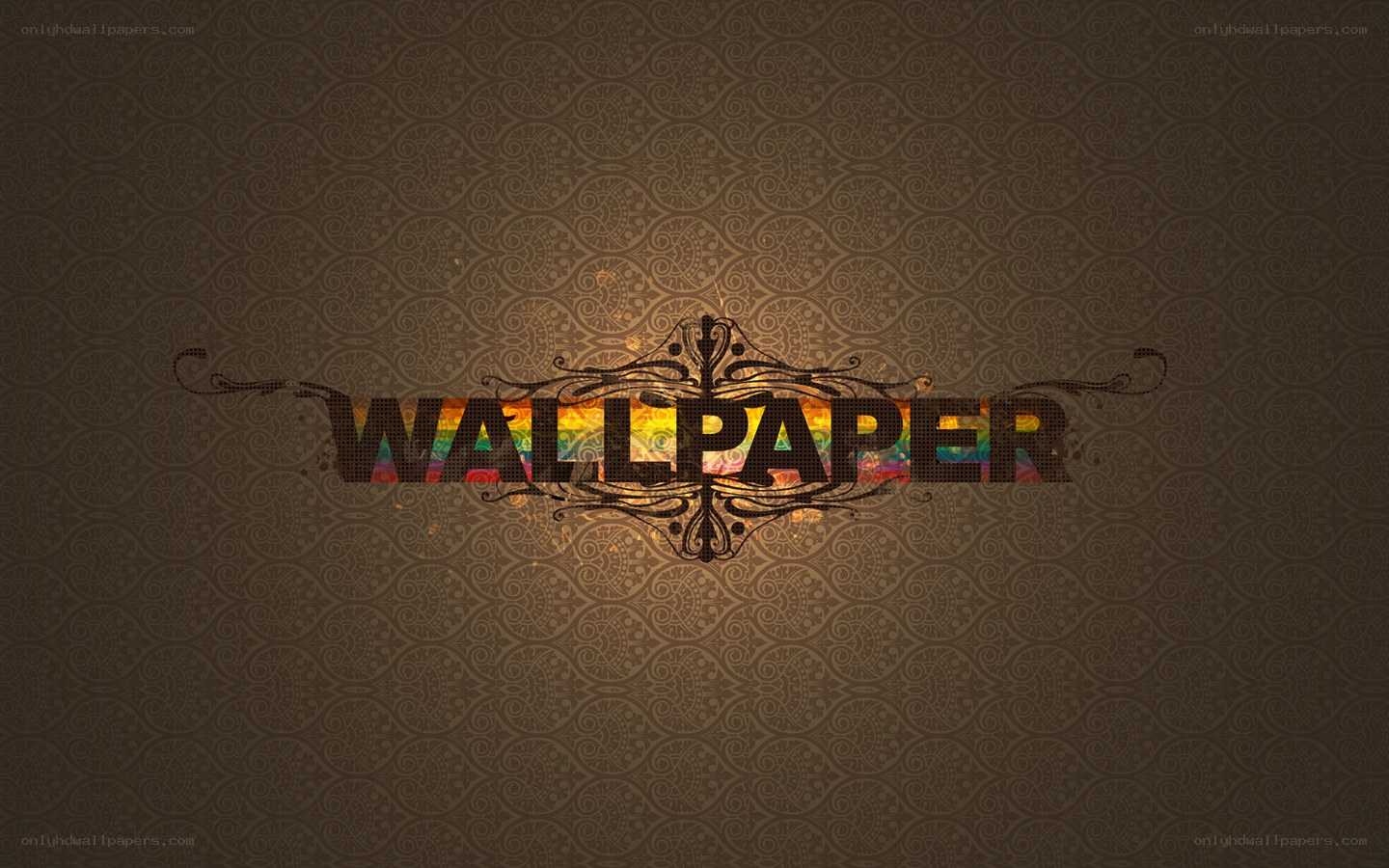 ornate wallpaper design