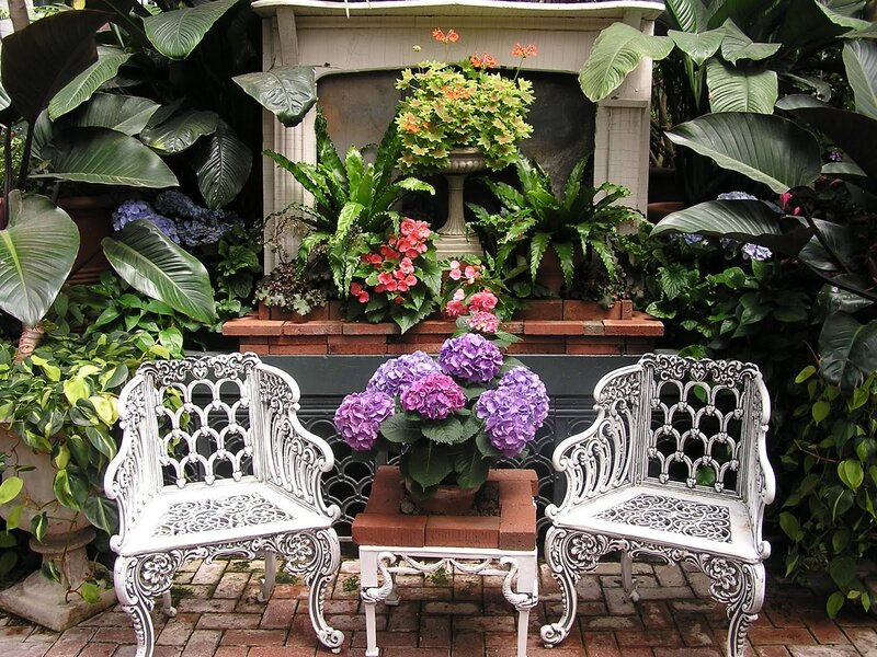 Ornate White Chairs