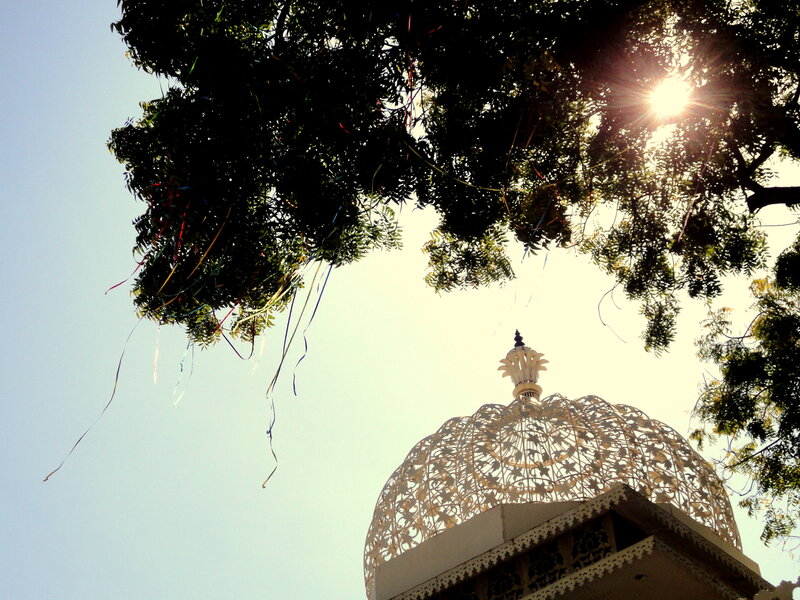 Ornate White Dome