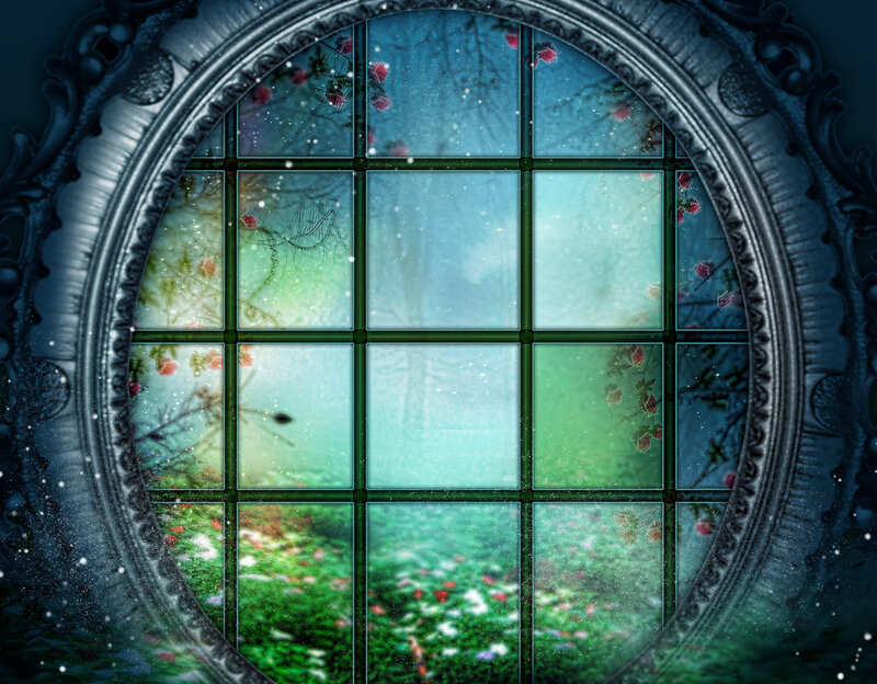 Ornate Window View