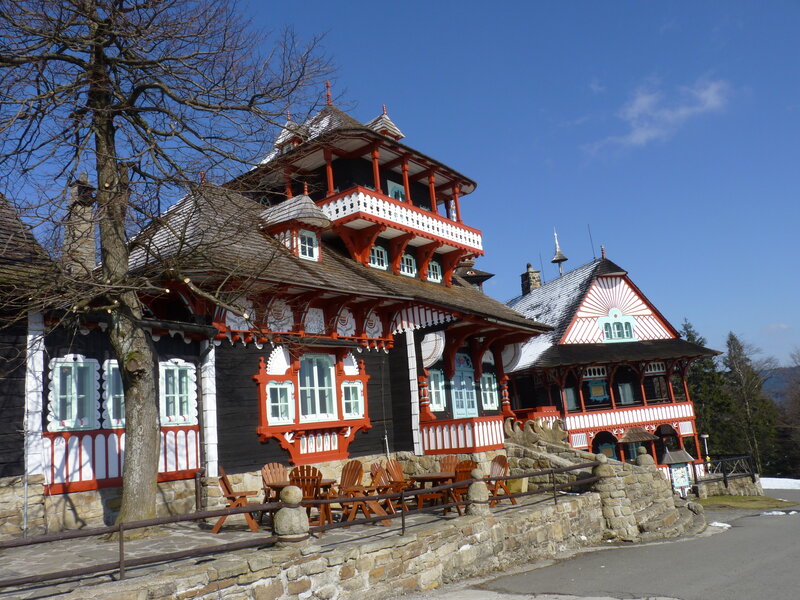 Ornate Wooden Building