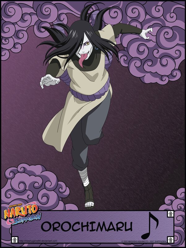 Orochimaru Character — Purple