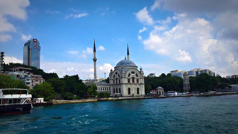 Ortaköy Mosque — Blue