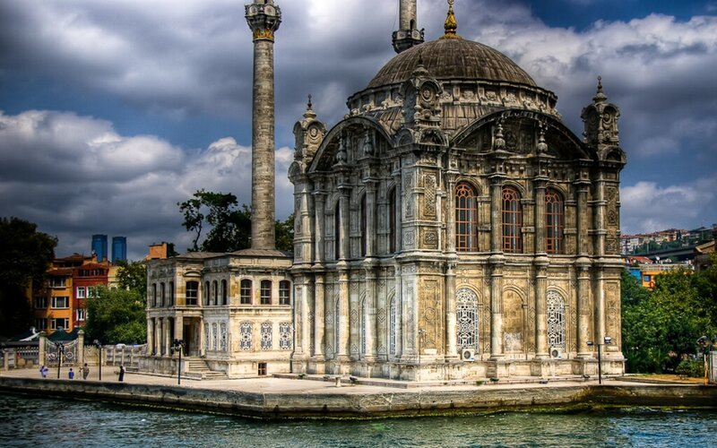 Ortaköy Mosque by the water