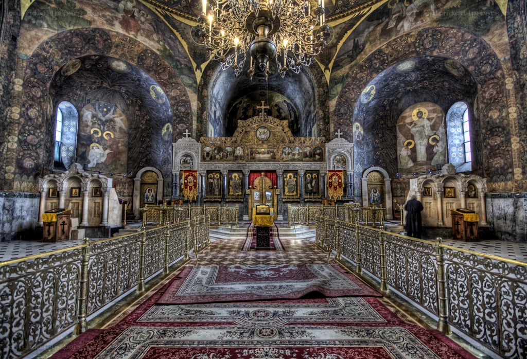 Orthodox church interior