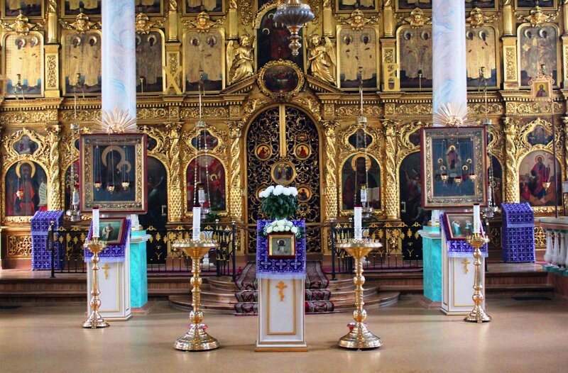 Orthodox Church Interior — Gold, Serene