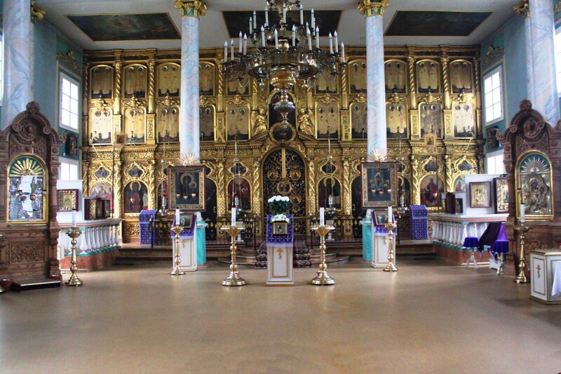 Orthodox Church Interior — Gold