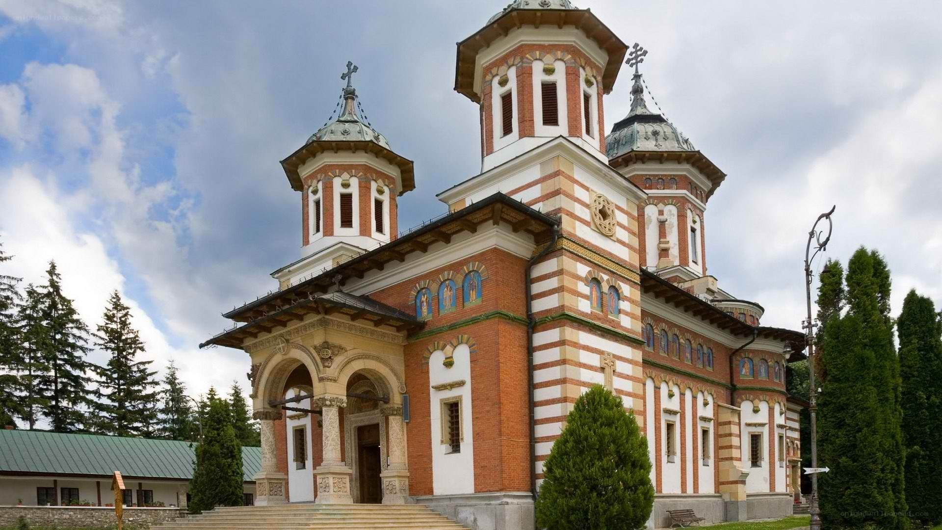 Orthodox church with domes