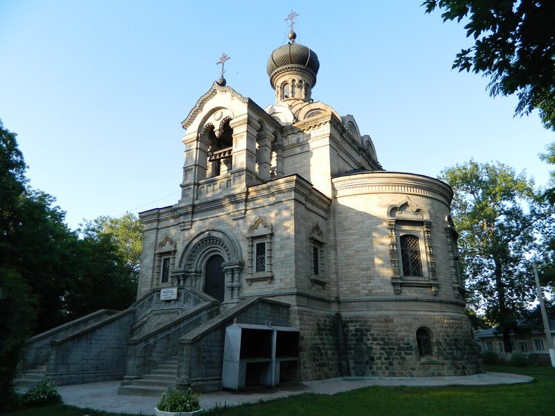 Orthodox church with onion dome