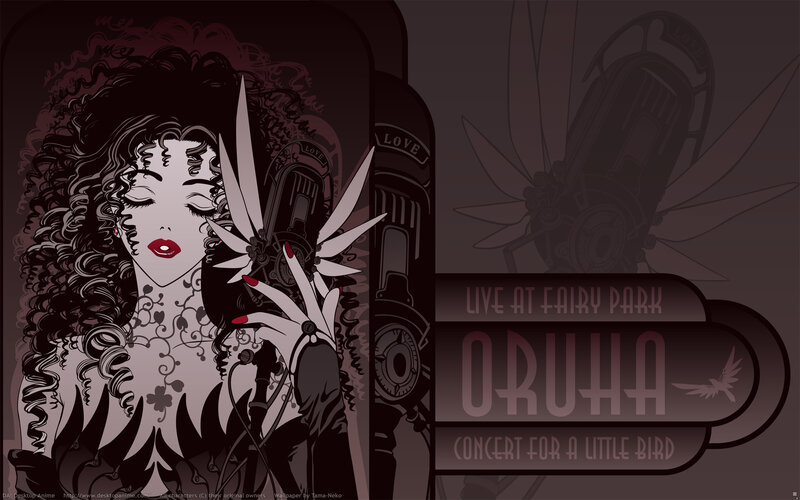 Oruha concert poster art