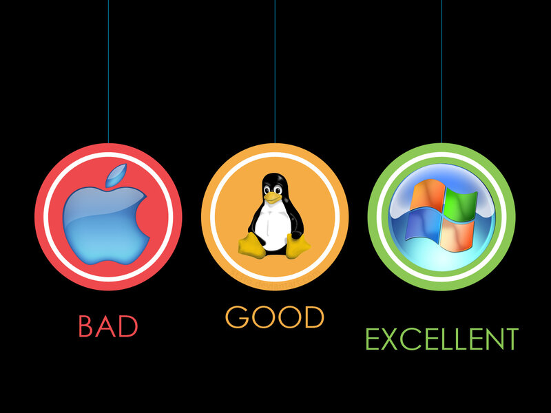 OS comparison graphic