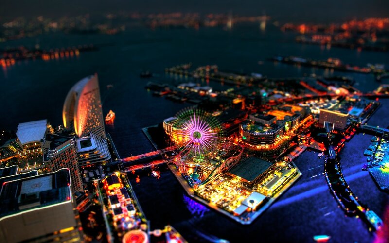 Osaka Bay Amusement Park — Purple