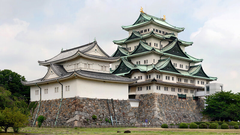 Osaka Castle in Japan