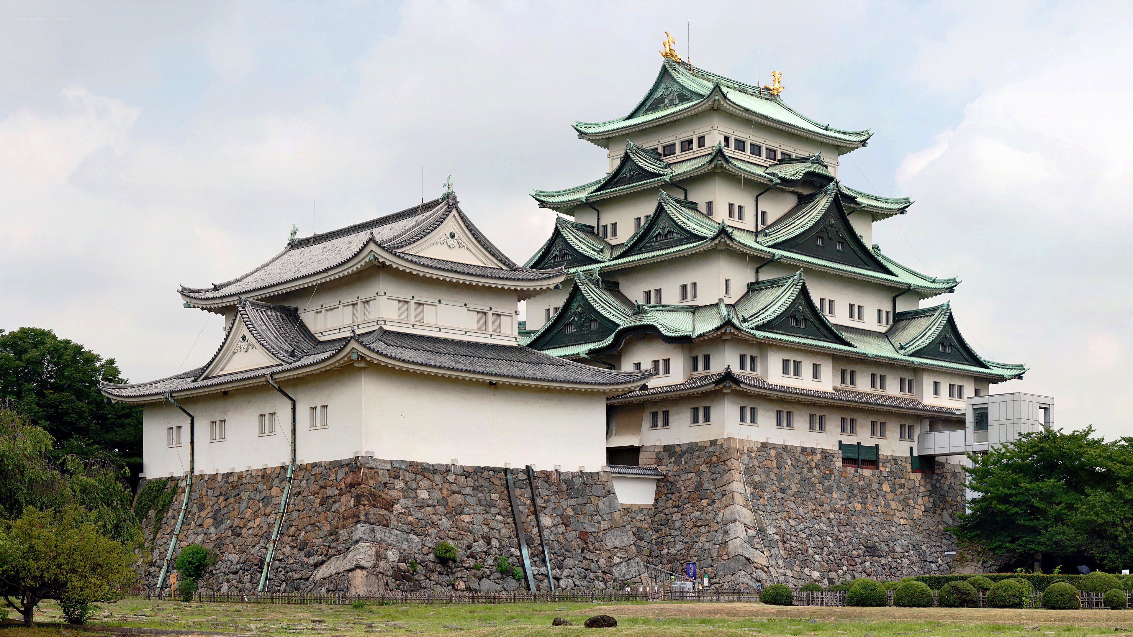 Osaka Castle in Japan