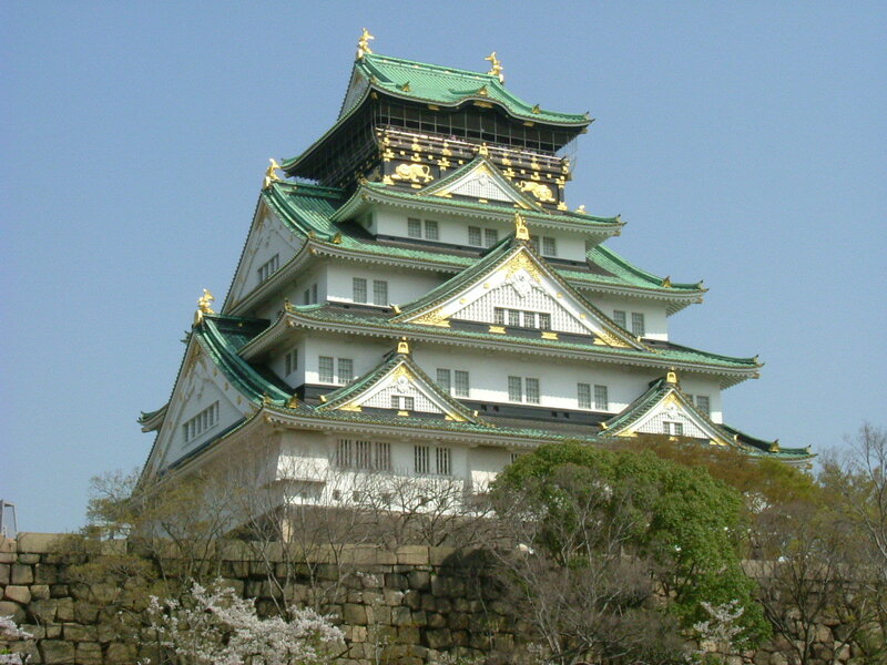 Osaka Castle in Japan