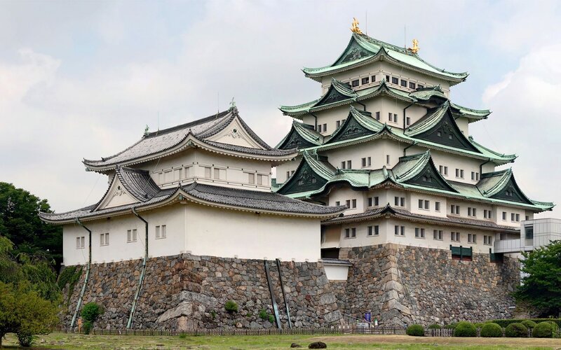 Osaka Castle in Japan