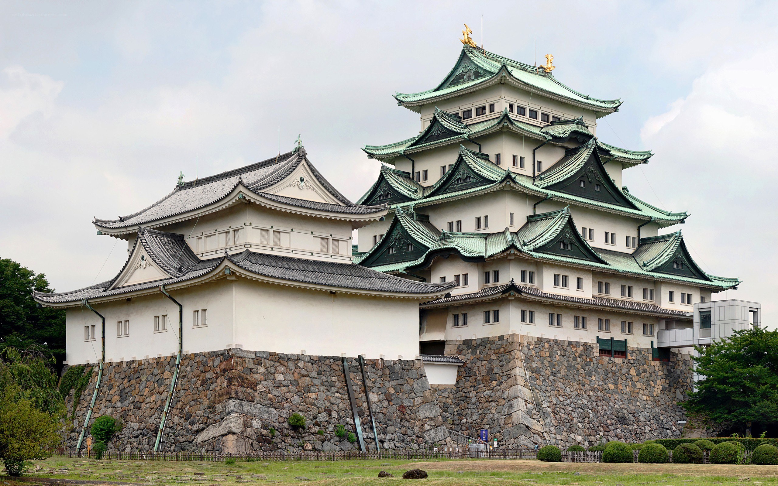 Osaka Castle in Japan