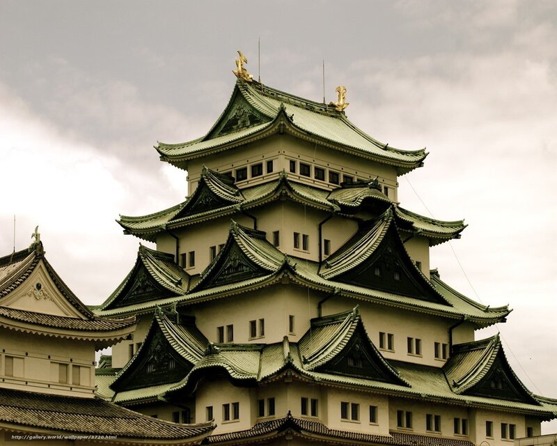 Osaka Castle in Japan