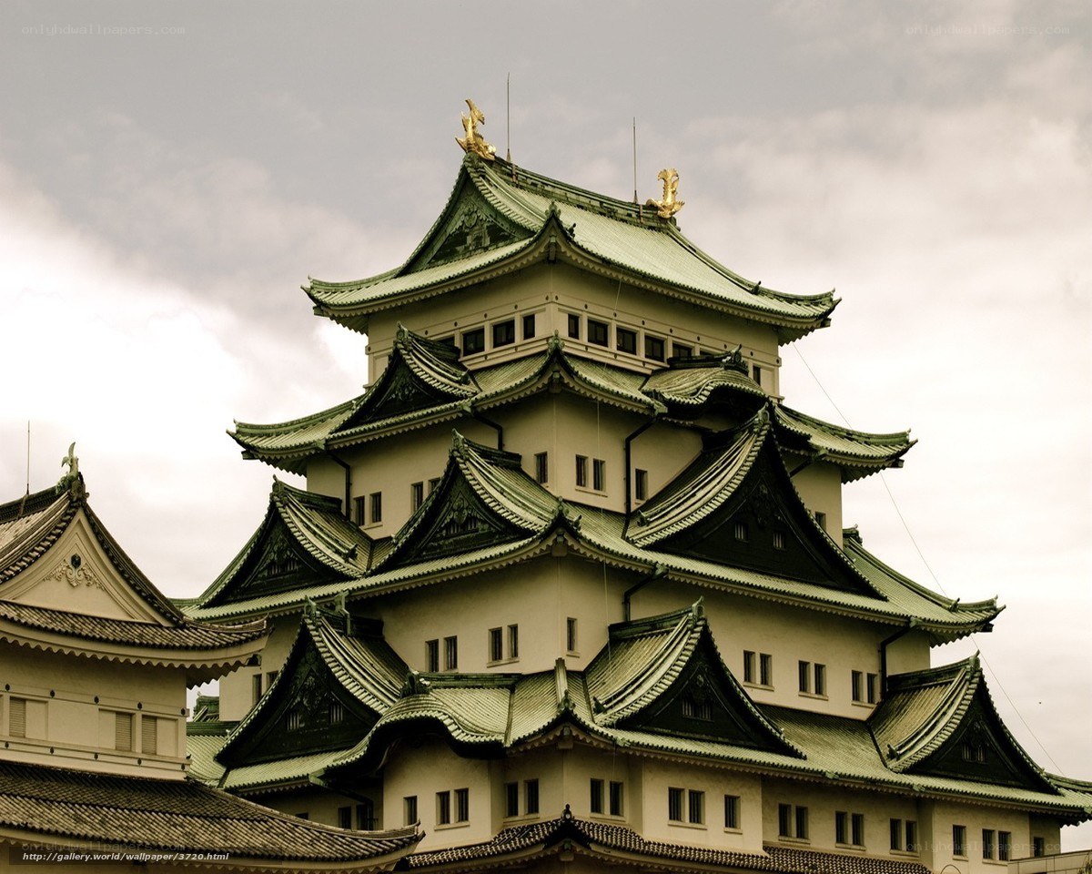 Osaka Castle in Japan