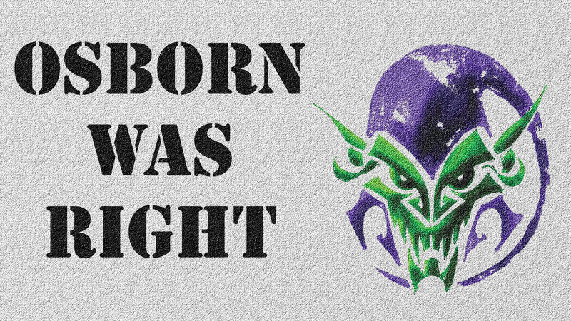 Osborn Was Right