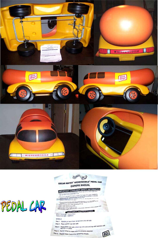 Oscar Mayer Wienermobile Pedal Car
