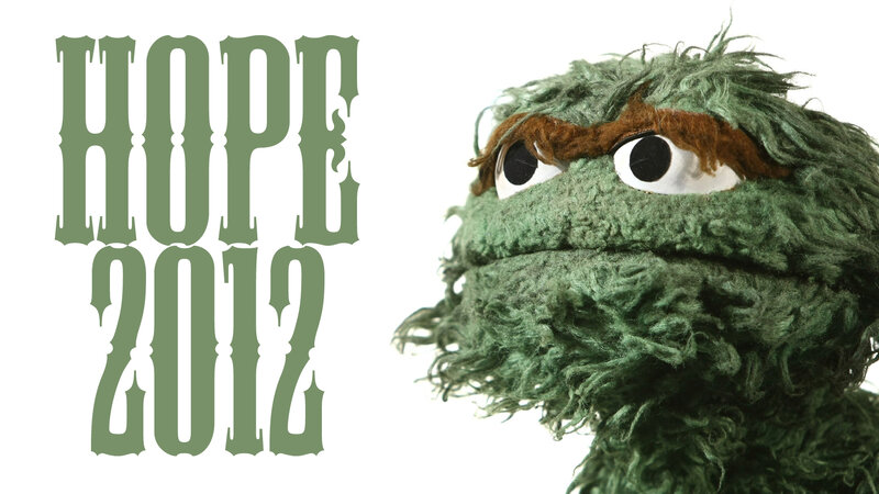 Oscar the Grouch from Sesame Street