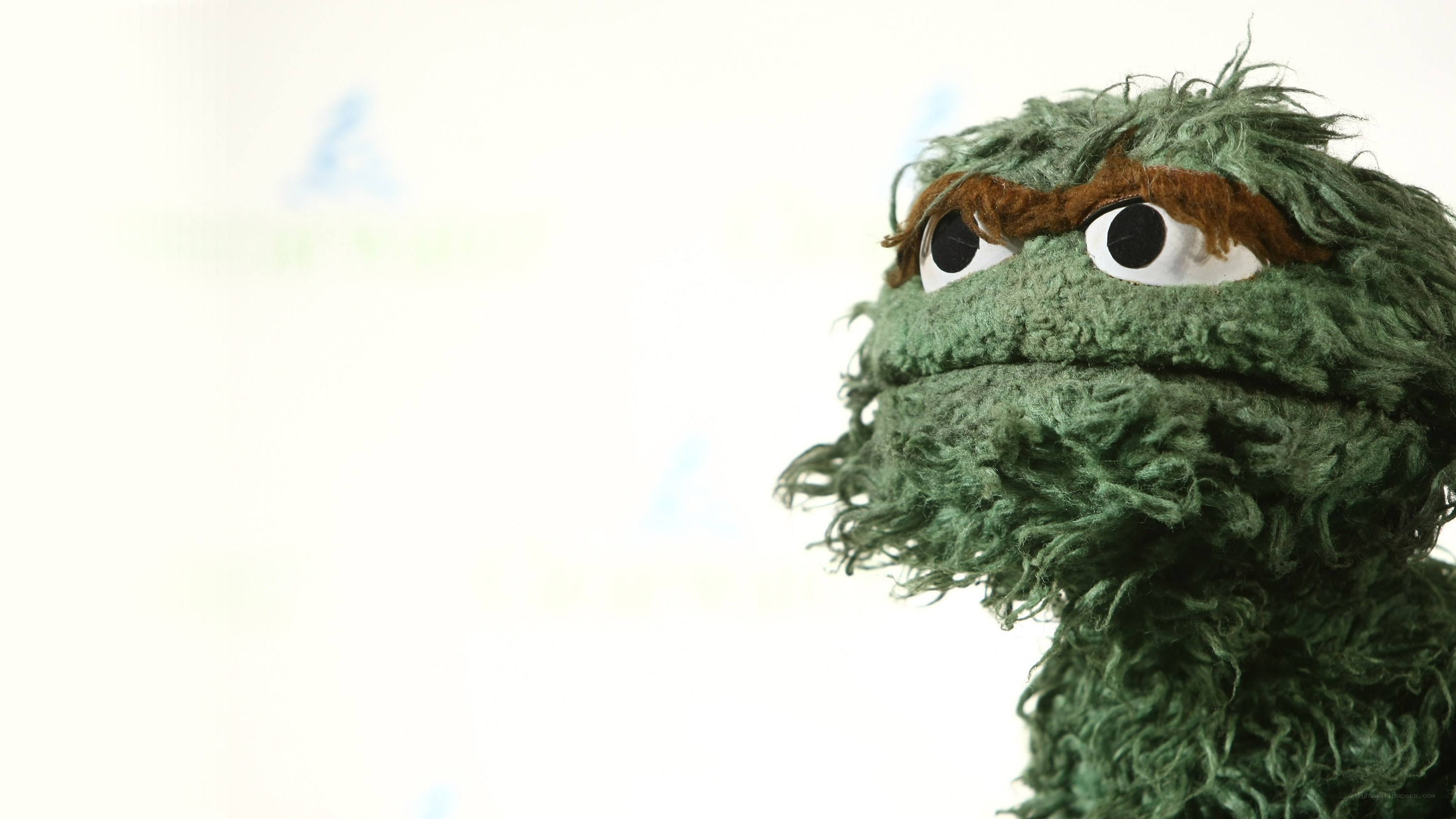 Oscar the Grouch puppet