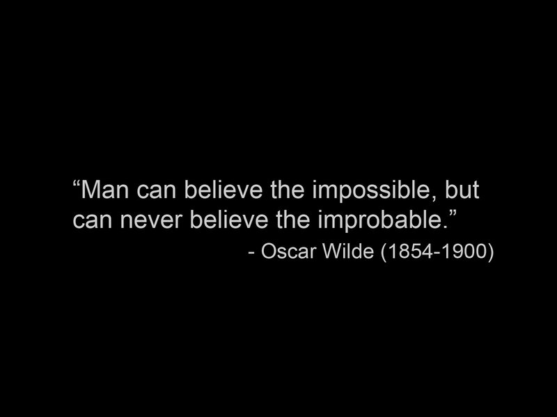 Oscar Wilde quote