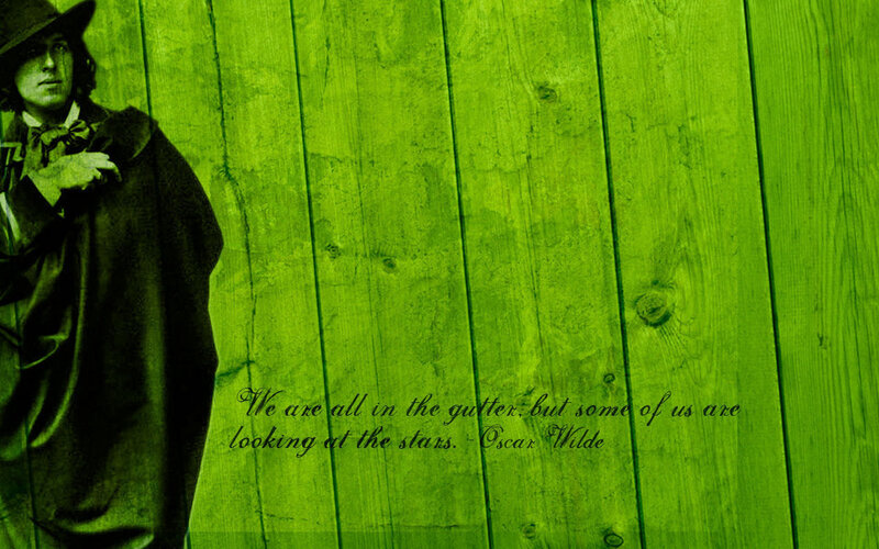 Oscar Wilde quote wallpaper