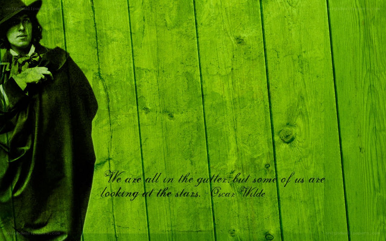 Oscar Wilde quote wallpaper