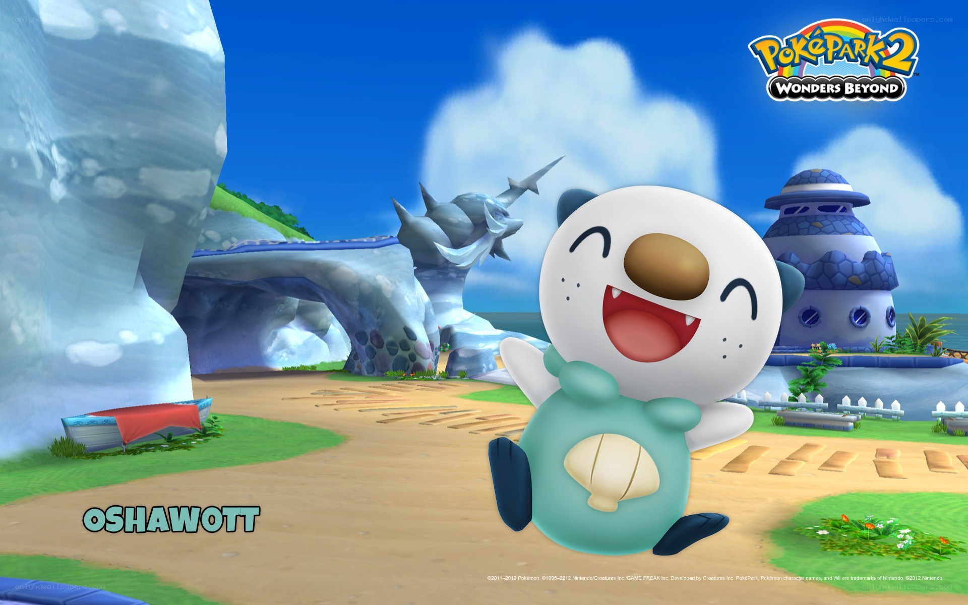 Oshawott in PokéPark