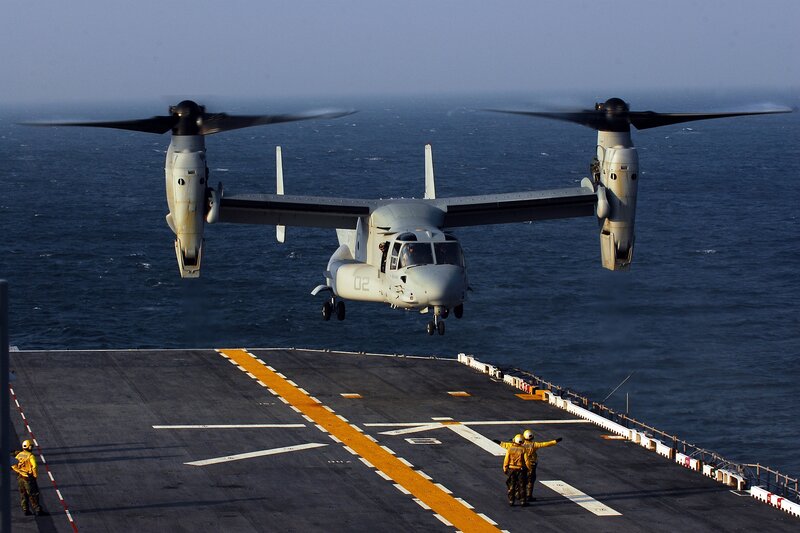 Osprey Aircraft Landing
