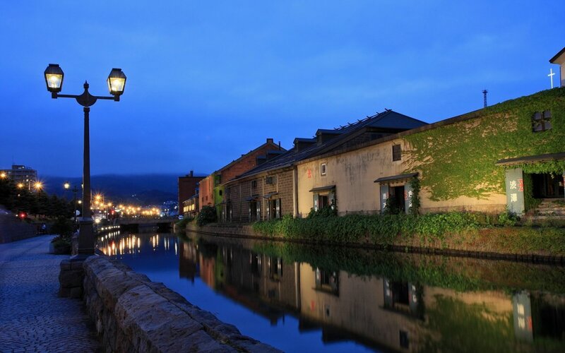 Otaru Canal at dusk