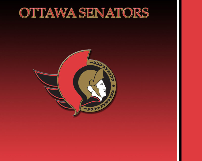Ottawa Senators Logo — Red, Bold