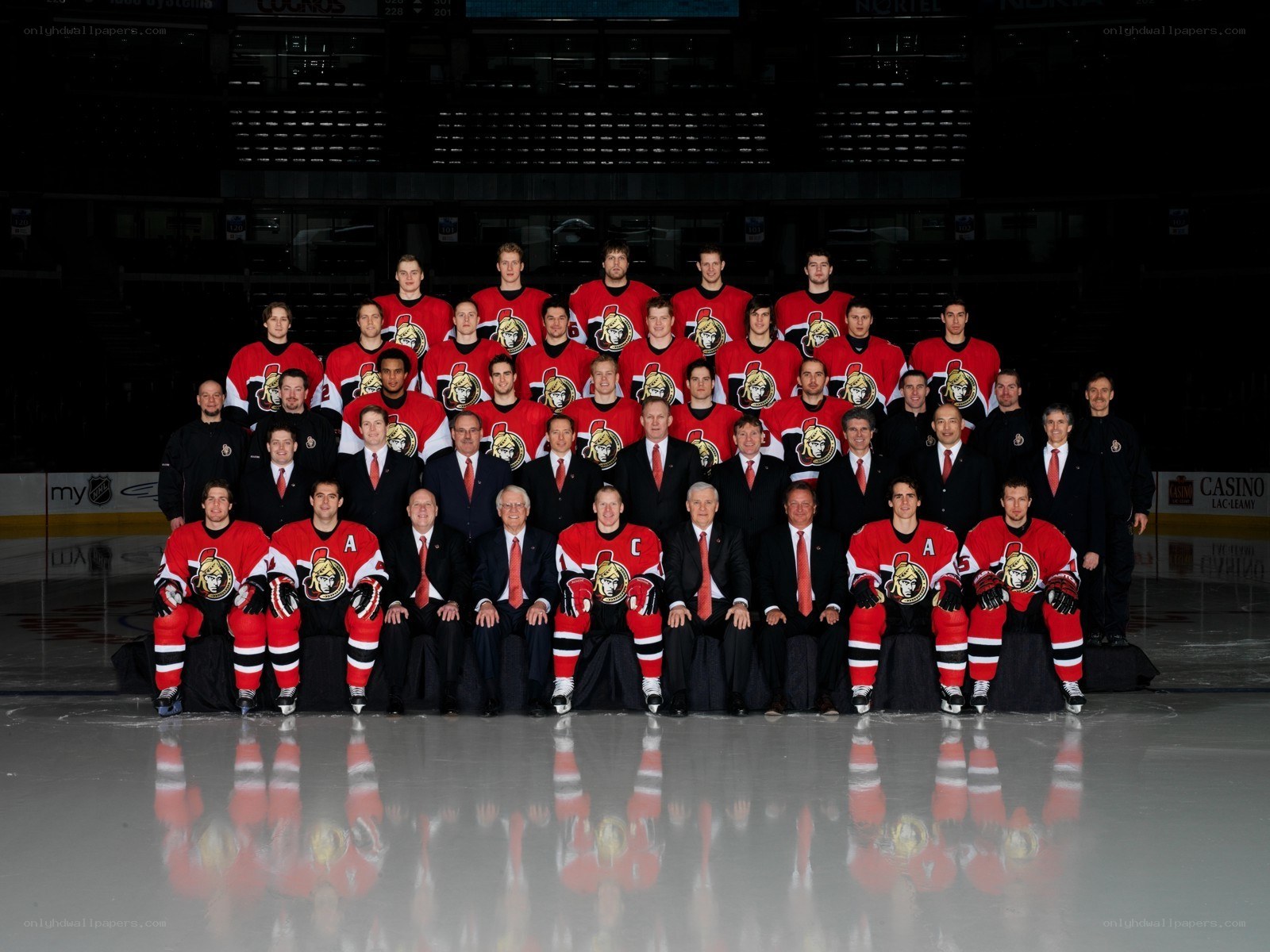 Ottawa Senators team photo
