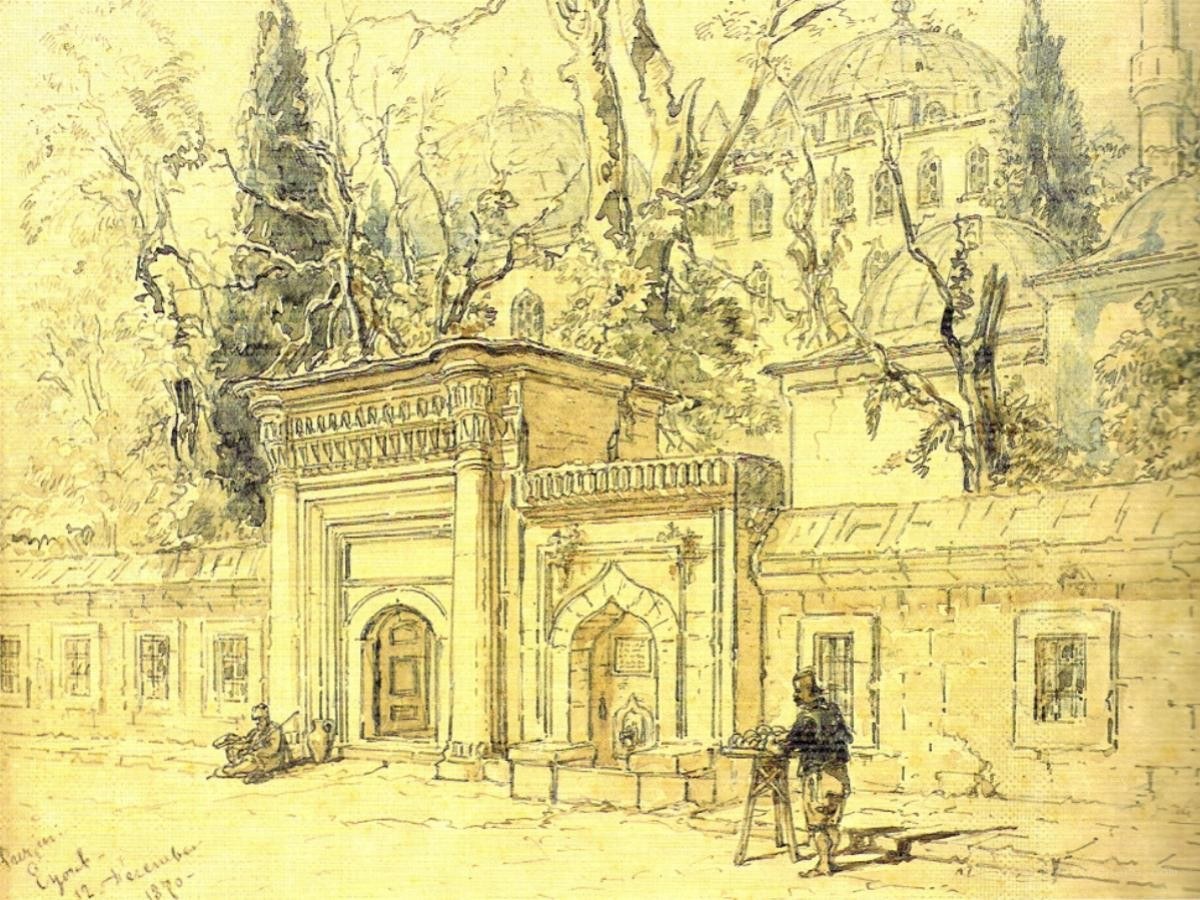 Ottoman architectural sketch