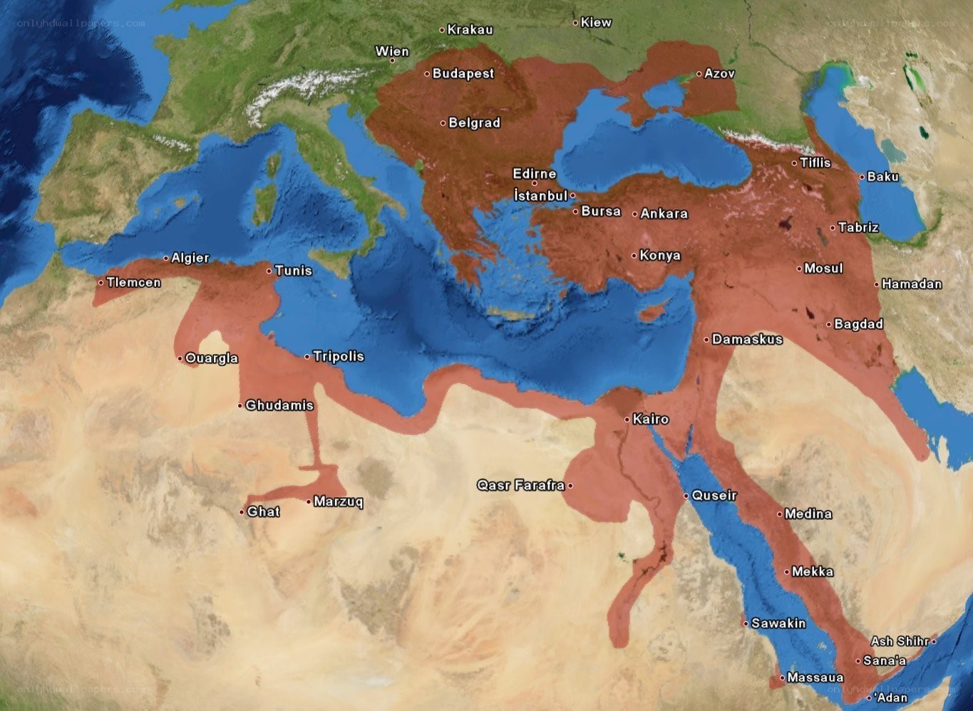 Ottoman Empire at its peak