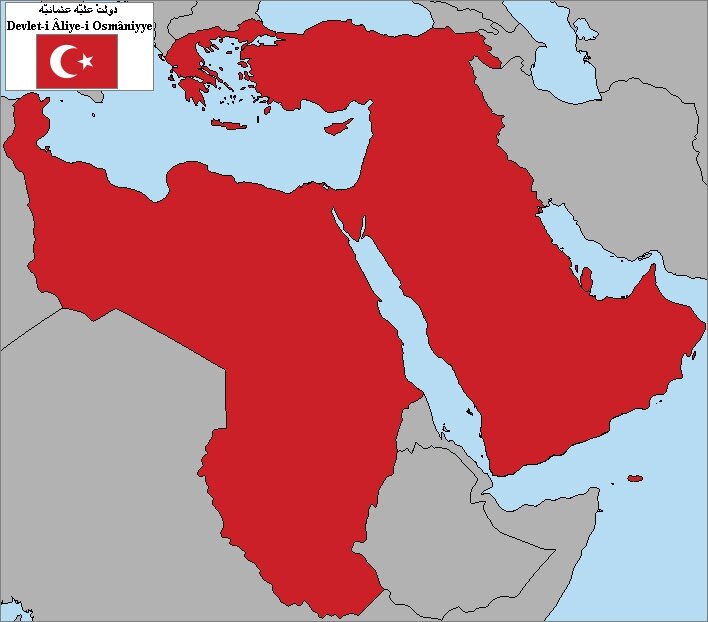 Ottoman Empire map