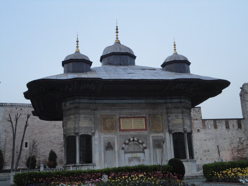 Ottoman fountain in Istanbul