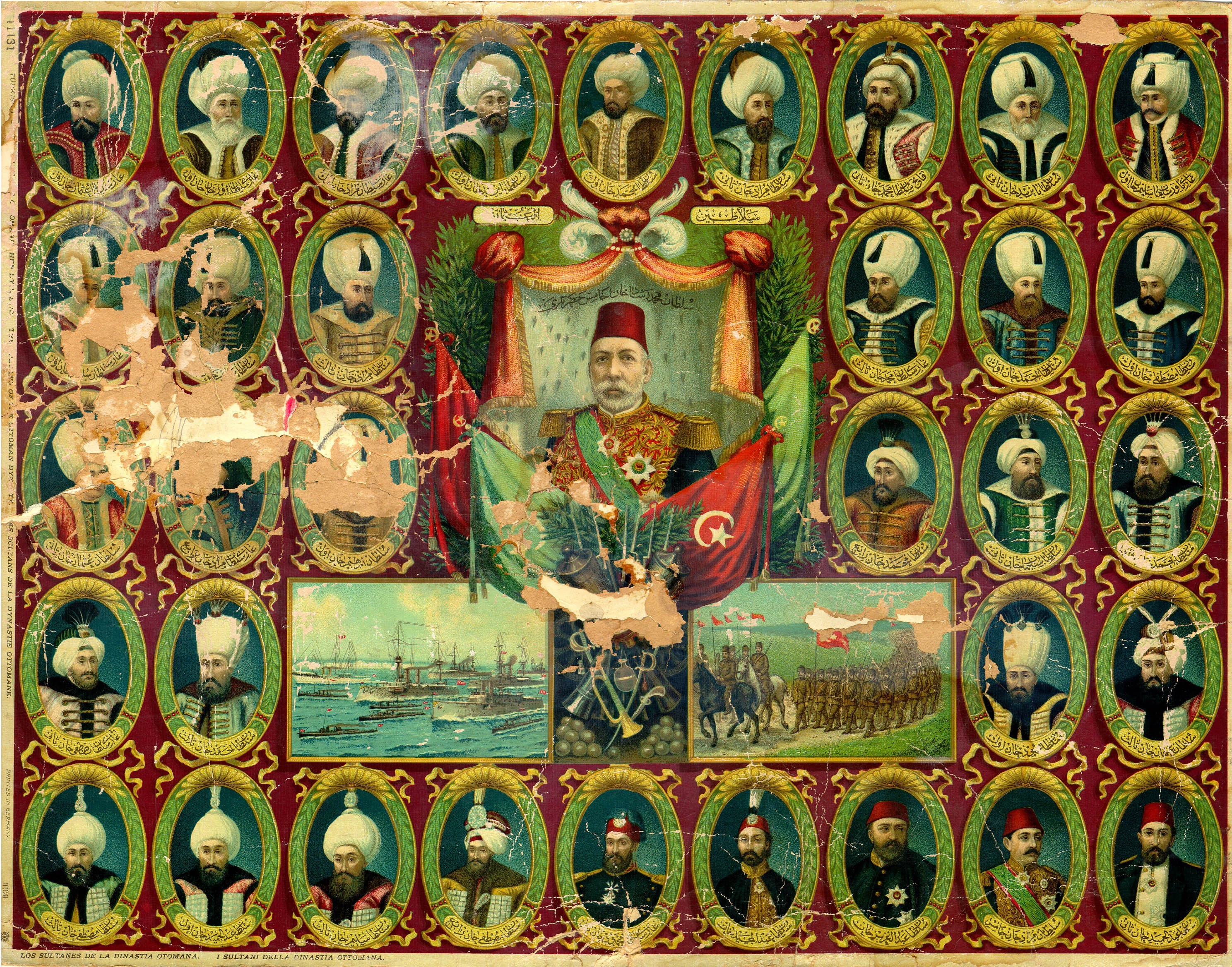 Ottoman Sultans Portrait Collection
